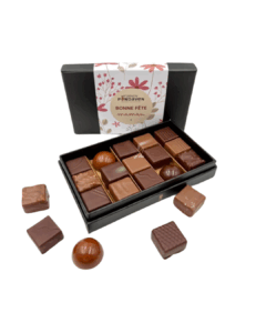 Coffret assortiment 15 chocolats "Fête des mères"
