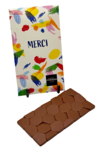 Tablette chocolat et crêpe dentelle